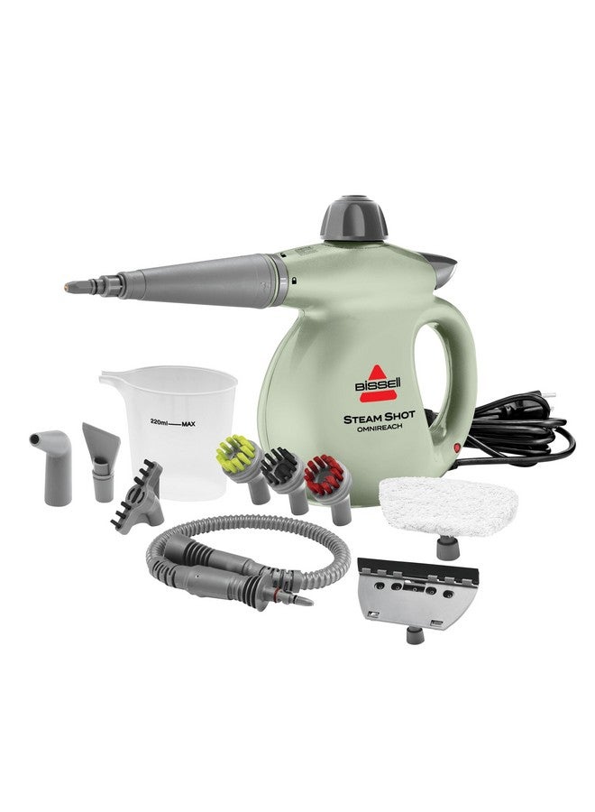 Bissell BISSELL® Steam Shot™ OmniReach handheld portable steam cleaner for tile, grout, windows, bathrooms, kitchens, fabric steaming tool, includes 10 tools - Image 1