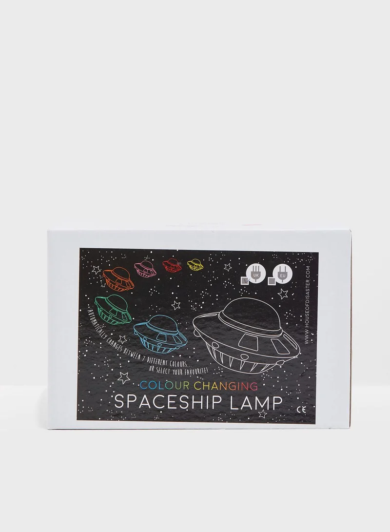 House Of Disaster Color Changing UFO Lamp - UK Plug