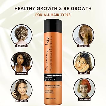 Sunny Isle Jamaican Black Castor Oil Extreme Hydrating Conditioner 300ml - Image 4