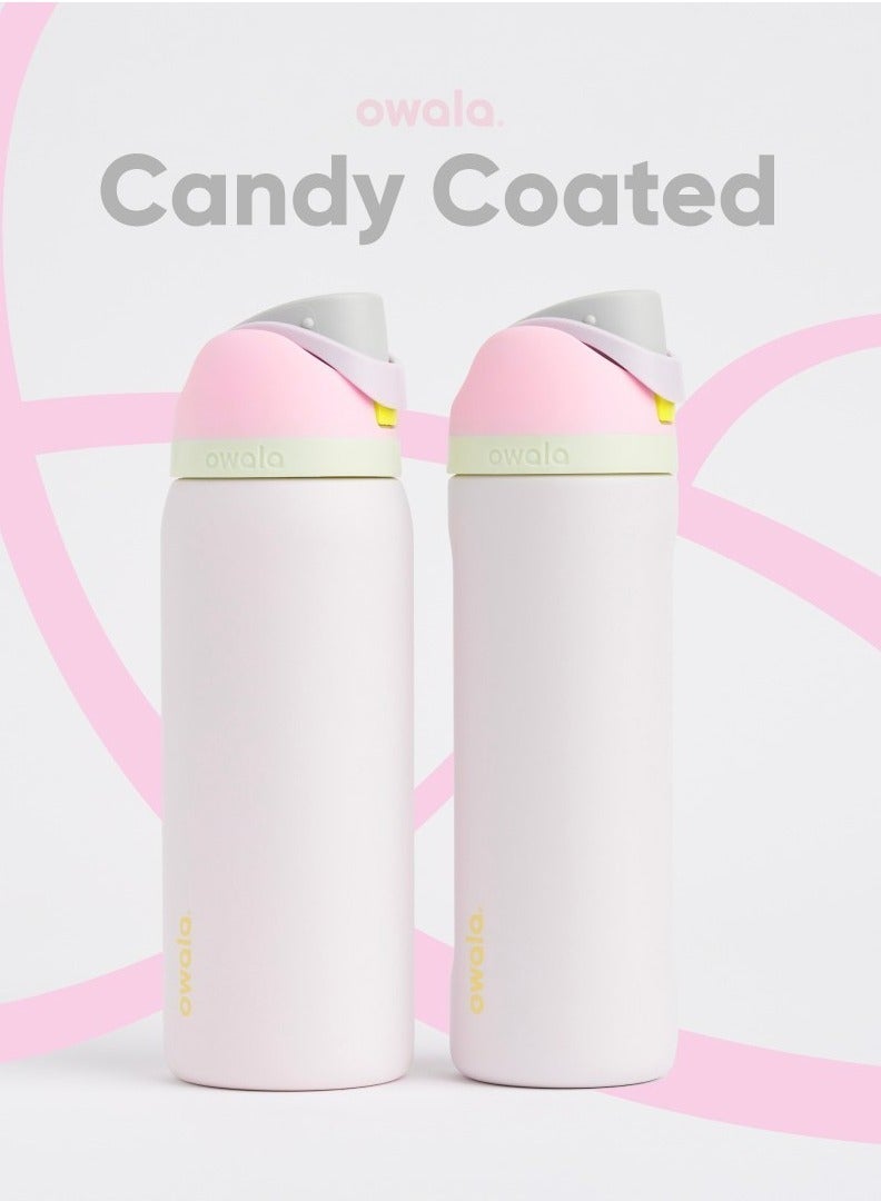 AACHEN 24 Oz. Owala FreeSip Stainless Steel Water Bottle in Candy Coated - Image 3