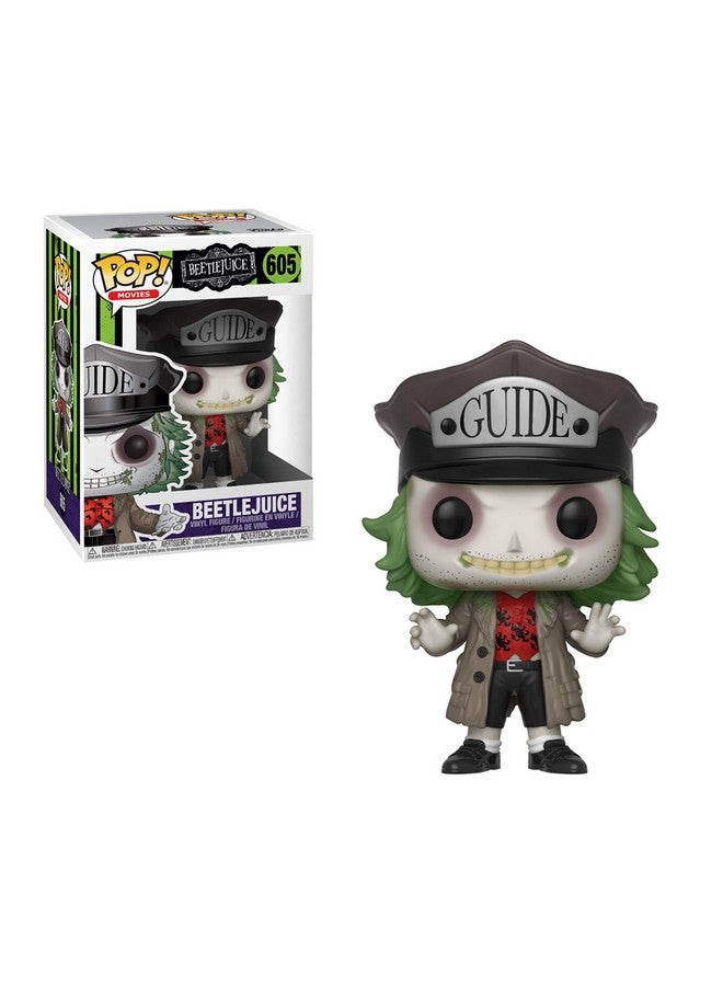Funko Funko Pop Horror: Beetlejuice - Beetlejuice with Hat Collectible Figure, Multicolor  - Image 1