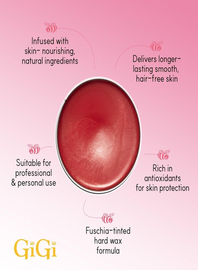 Gigi Neon Hard Wax – Dragonfruit, Stripless Wax for Hair Removal, Ideal for Sensitive Skin, 14 Oz - Image 4