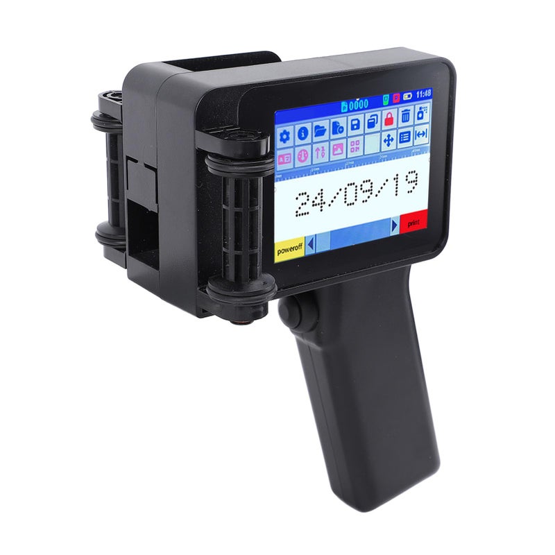 Handheld Inkjet Printer Gun Portable 4.3 Inch Touch Screen No Cartridge For Barcode QR Code - Image 5