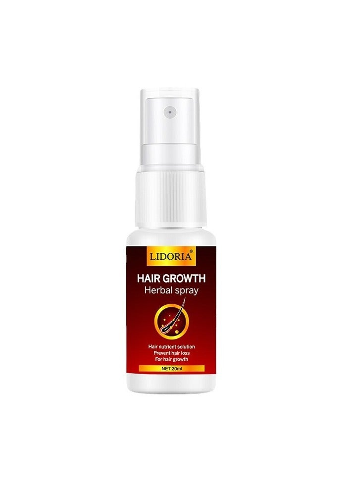 LIDORIA Hair Growth Ginger Spray,  Instant Hair Stimulating Pure Herbal Spray, Ginger Regrowth Nourishing Ginger Spray, Hair Growth Serum For Hair Loss And Hair Regrowth - Image 1