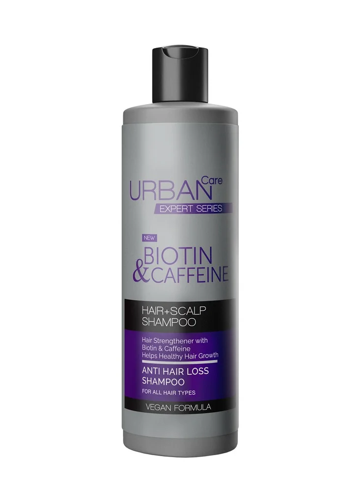 أوربان كير Urban Care Expert Biotin & Caffein Hair + Scalp Shampoo