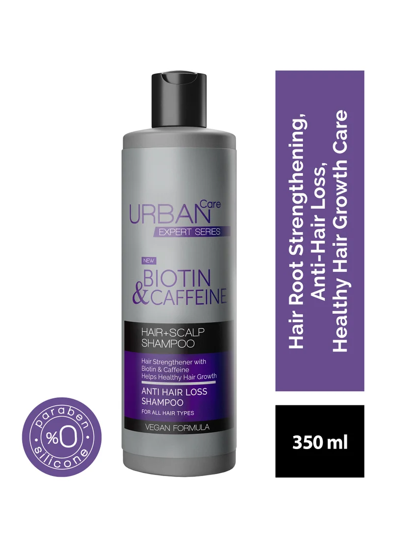 أوربان كير Urban Care Expert Biotin & Caffein Hair + Scalp Shampoo