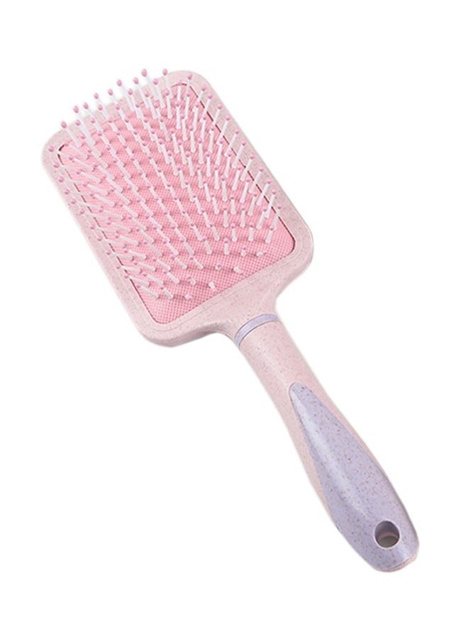 yongsheng Plastic Hair Massage Comb Pink 25x8cm, Curl Hair Brush, Curly Defining Brush, Vented Hair Brush for Shaping, Detanging and Defining Curls For Women and Men Less Pulling  - Image 1