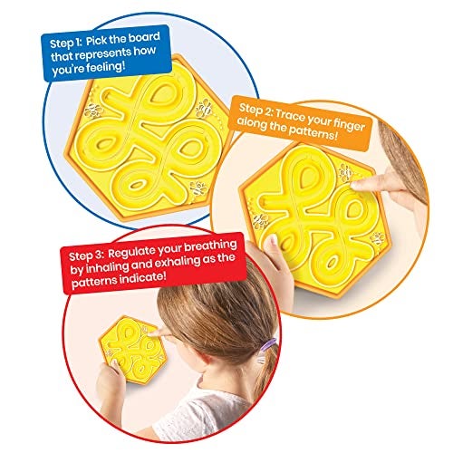 hand2mind Mindful Maze Garden Pack, Tactile Sensory Toys for Toddlers, Calm Down Corner Supplies, Mindfulness for Kids, Occupational Therapy Toys, Quiet Fidgets for Classroom, for Kids - Image 3