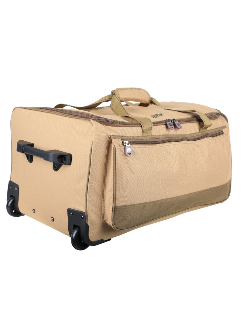 ALGHAFA Al Ghafafa, Khaki Traveler Camping Bag Small  - Image 3