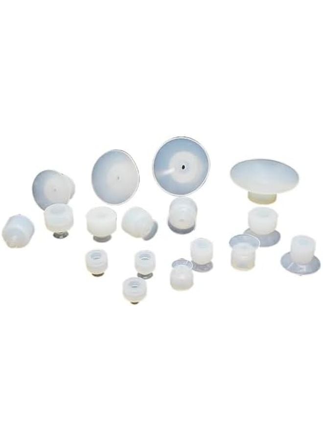 SP 10 X 10PCS Industrial Silicone Vacuum Suction Cup Strong Suction Nozzle Pneumatic Accessories - Image 2