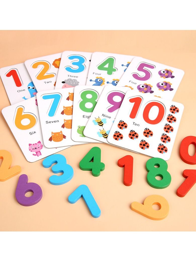 Treehole 152Pcs Colorful Counting Stick Calculation Math Educational Toy, Foam Number Blocks and Calculation Cards, Learning Materials Preschool Teaching Tools Gift for Toddlers Kids - Image 4