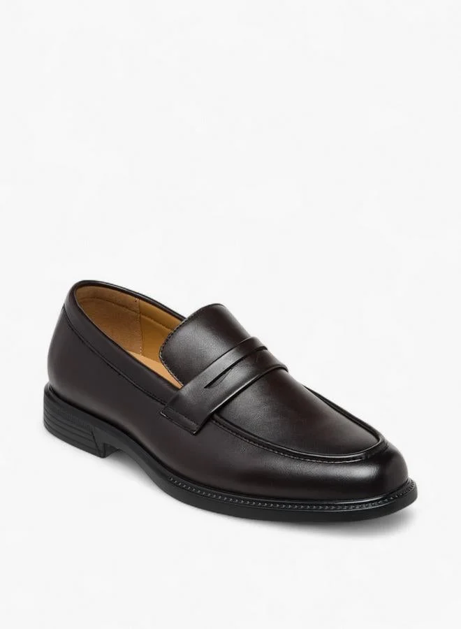 دوتشيني Men'S Cutout Detail Slip-On Loafers