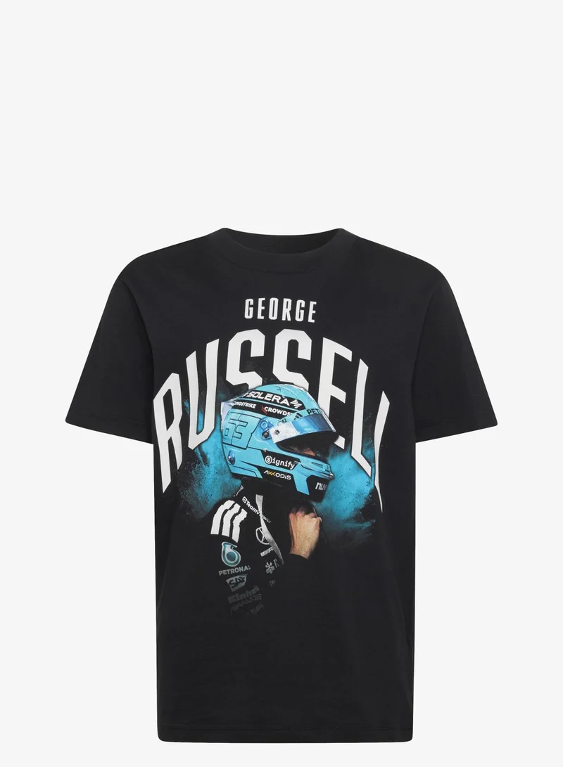 اديداس تيشيرت الأطفال MERCEDES - AMG PETRONAS FORMULA 1 TEAM GEORGE RUSSELL GRAPHIC