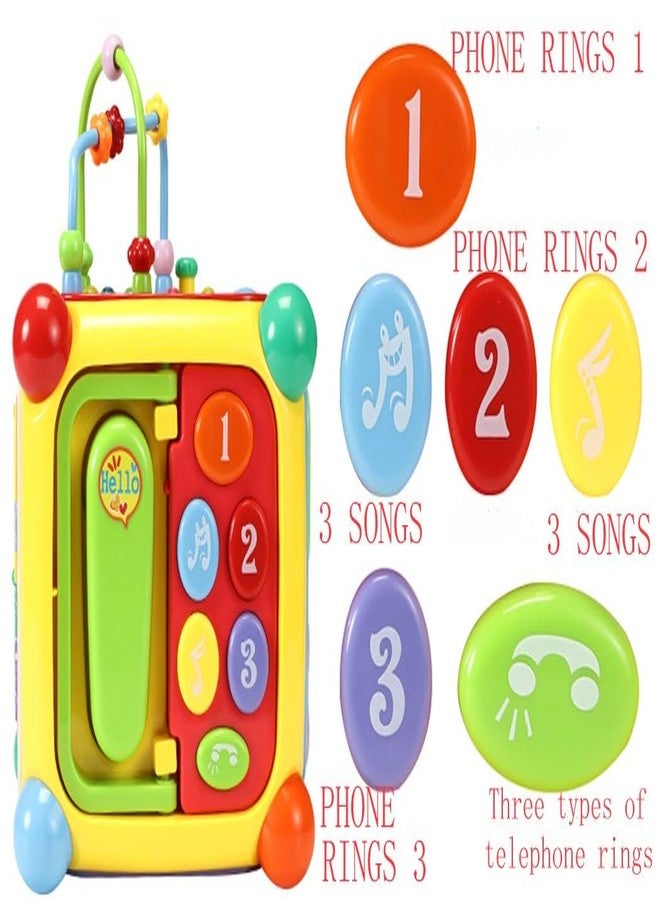 KITMEER Musical Activity Cube Play Center Educational Goodway Toys for Kids - Image 4