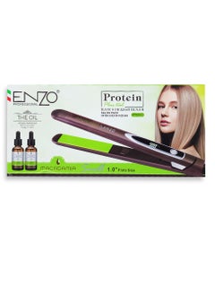 Professional hair straightener For Very Curly Or Frizzy Hair , With 2 Oil Treatment - Heating at 985F Per Minute - pzsku/ZE2FB24E6378D5FC98A55Z/45/_/1707838261/825811d1-9489-47ca-a1a1-ee7d3c7068a7