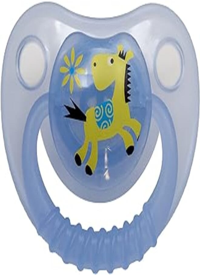 Safari Safari Baby CHERRY SOOTHER WITH CAP 0-3 M Blue 