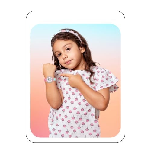 SPIKY Digital Sports Watch for Kids (Purple) | Multifunctional, Luminous Display & Alarm | Water Resistant & Printed Silicone Strap | Best Birthday Gift Wrist Watches for Girls & Boys | Age 2-14 Yrs - Image 4