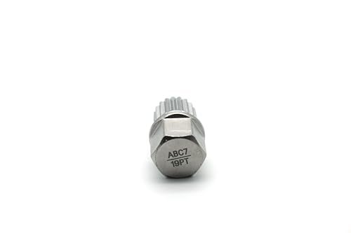 T-MAX TMAX Abc719Pt Wheel Lock Lugnut AntiTheft Lug Nut Screw Removal Key Socket S3057 for Vw Audi - Image 3