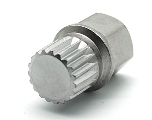 T-MAX TMAX Abc719Pt Wheel Lock Lugnut AntiTheft Lug Nut Screw Removal Key Socket S3057 for Vw Audi - Image 1