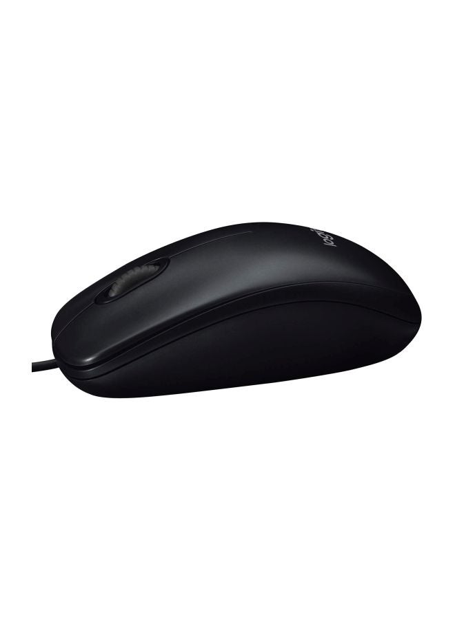 Logitech M90 Optical Mouse Dark Grey - Image 3