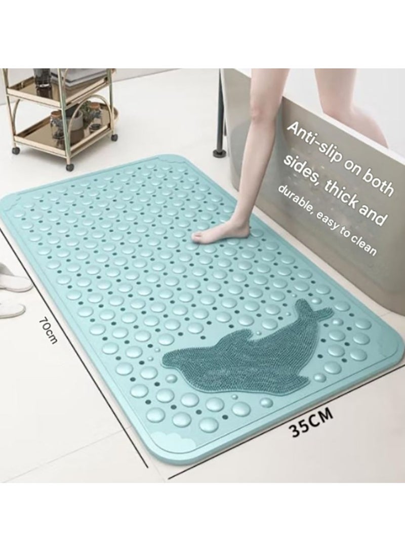 Jingke Bathroom Toilet Anti-slip Mat Bath Mat Toilet Anti-fall Mat Bathtub Water-proof Massage Mat - Image 2