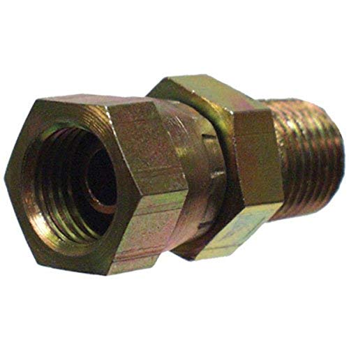 Apache 39004375 1/2" Male Pipe x 1/2" Female Pipe Swivel, Hydraulic Adapter - Image 3