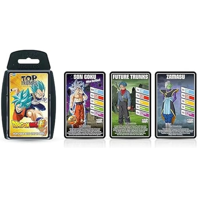 Winning Moves Top Trumps  Dragon Ball Super  Card Games  Board Game  French Version - Image 5