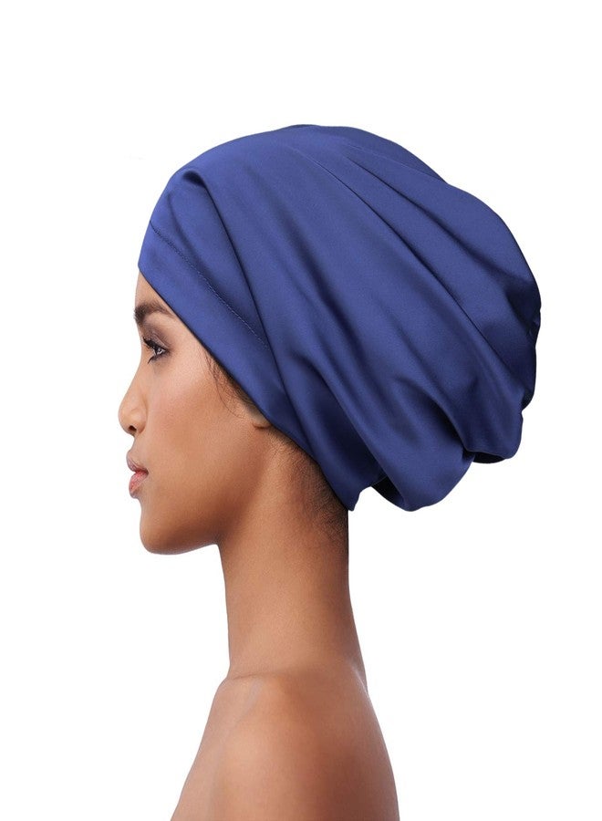 Alnorm Slap Silky Adjustable Cap Quality Beanie Hat Head Cover for Curly Hair Women - Image 2