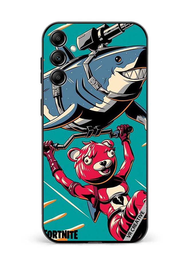 VR CREATIVE Protective Case Cover For Samsung Galaxy A55 Fortnite Poster Design Multicolour - Image 1