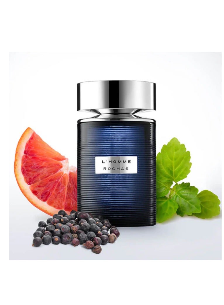 ROCHAS L'Homme Rochas For Men EDT 60ML - Image 4