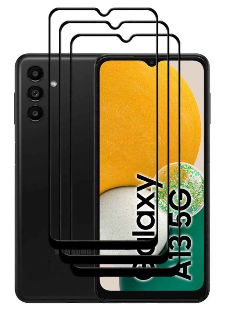 ACLIX 3 Pieces Antistatic ESD Dustproof Premium Quality High Definition Tempered Glass Screen Protector Designed For Samsung Galaxy A13 5G - Image 1