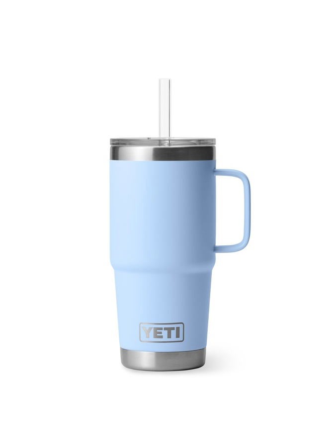 YETI Rambler 25 oz Straw Mug, Vacuum Insulated, Stainless Steel, Beekeeper - Image 1