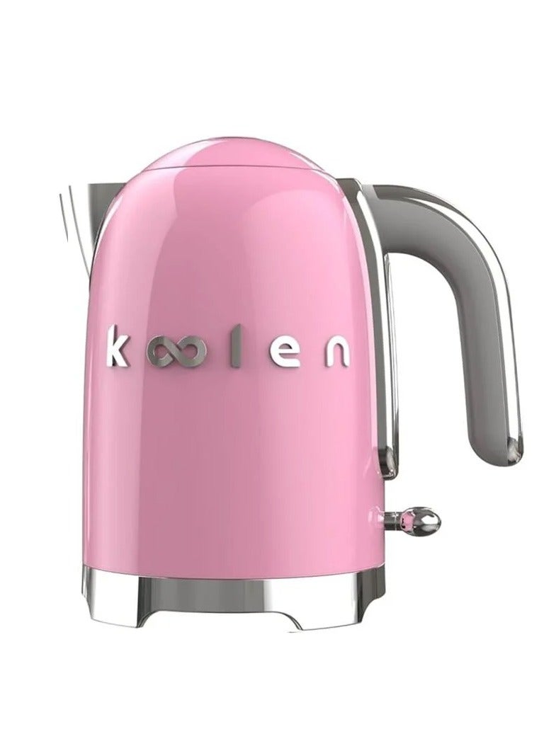 Koolen Limited Line Electric Kettle 2200W 1.7L Capacity Pink - Image 1