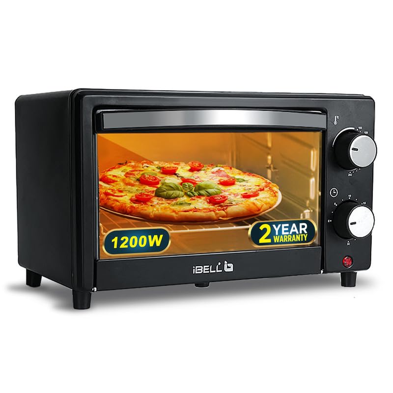 iBELL WAVE10 OTG Oven – 10L Compact Design, 1200W Power | Multi-Function Oven, Toaster & Griller with Adjustable Temperature and Timer Control - Image 1