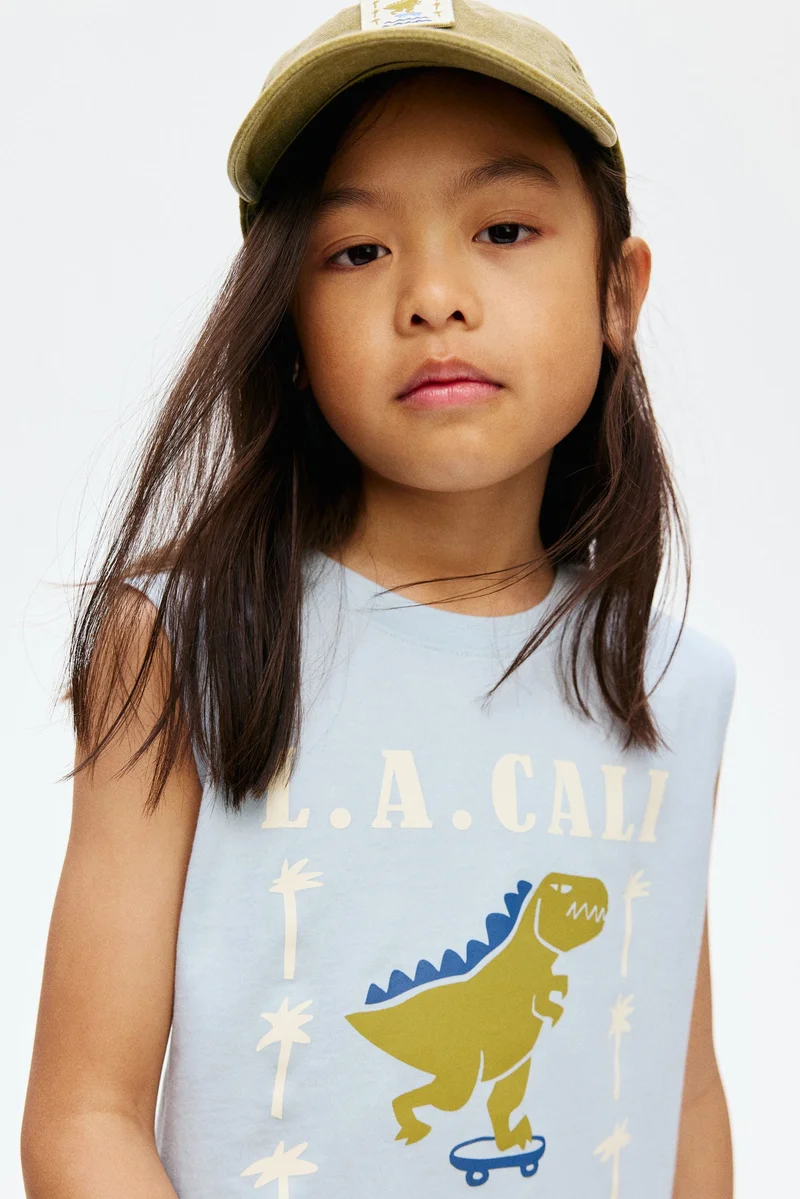 H&M Printed vest top