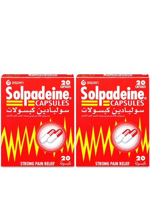 Pack Of 2 Solpadeine Soluble Tablet 20p