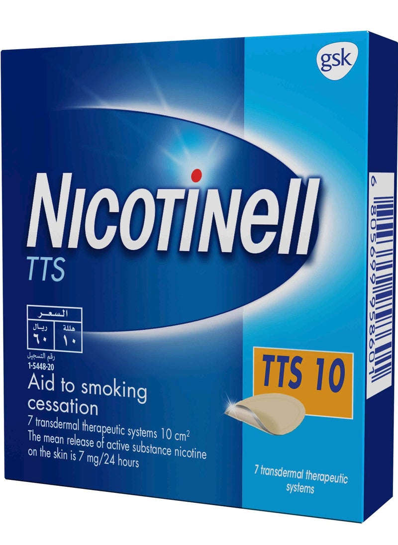 NICOTINELL Nicotinell TTS 10 mg Patch 7pcs  - Image 3