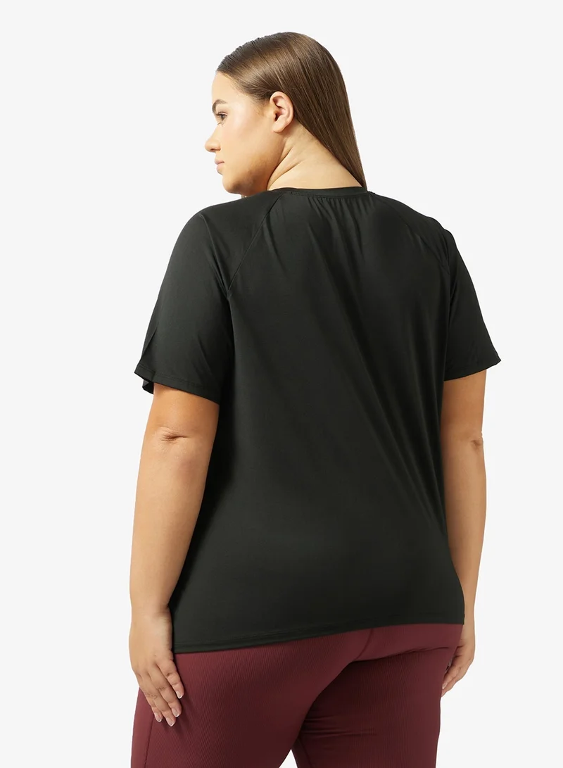 FRWD FRWD Plus Soft Touch Seamless Assymetric T-shirt