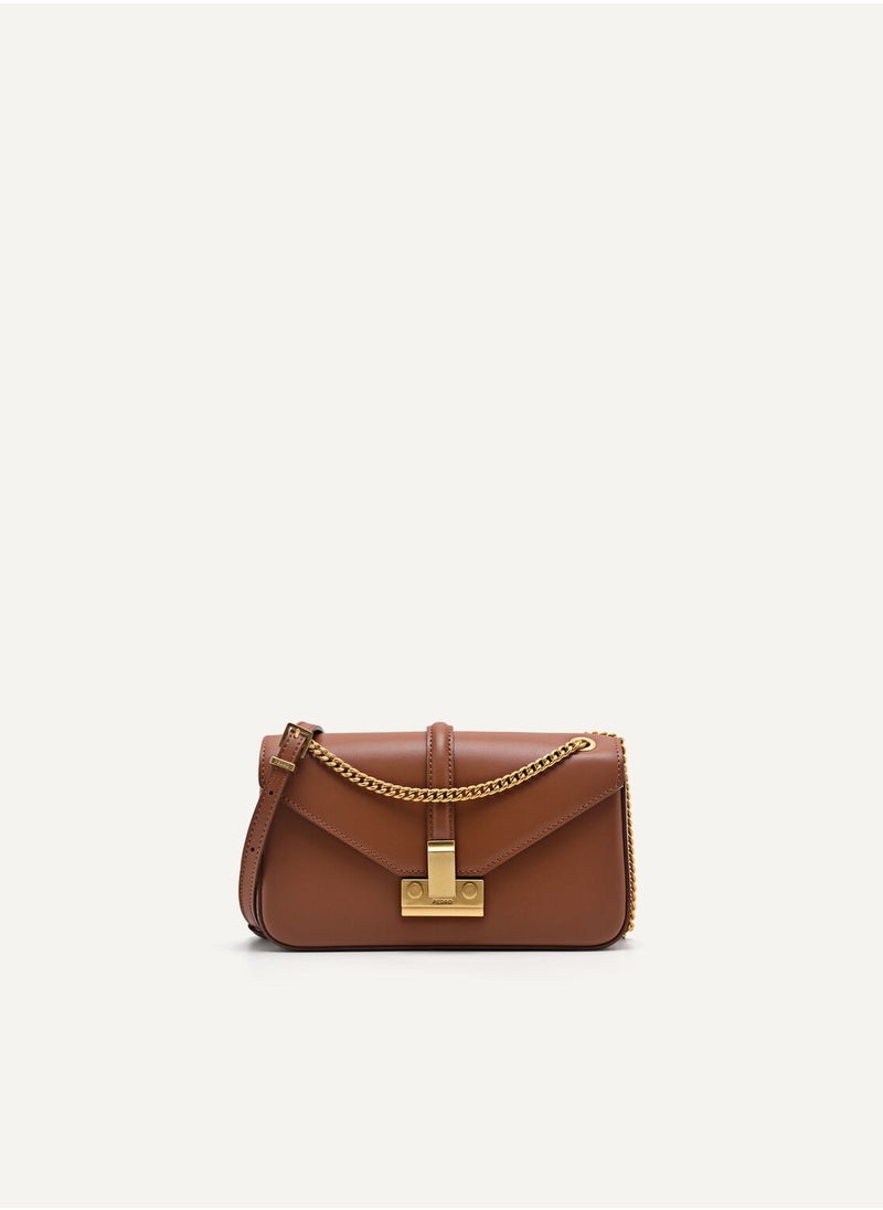 Pedro - Studio Francoise Leather Crossbody Shoulder Bag - Image 1