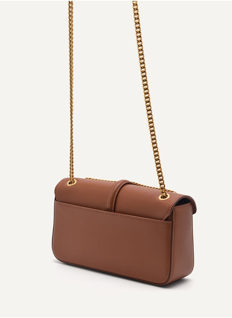 Pedro - Studio Francoise Leather Crossbody Shoulder Bag - Image 1