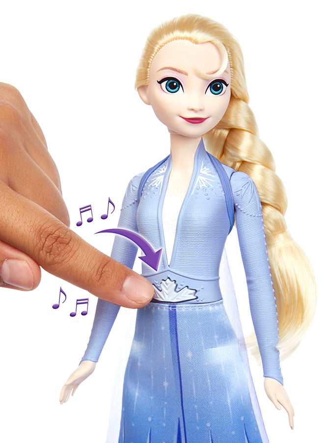 Disney FROZEN Frozen Toys, Elsa Singing Adventure Fashion Doll in Signature Clothing, Sings “Into the Unknown” from Disney's Frozen 2 Movie - Image 3
