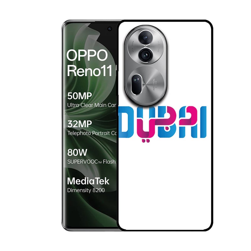 EYE CATCH Printed Protective Case Cover For Oppo Reno 11 Pro -  Dubai Logo - Image 1