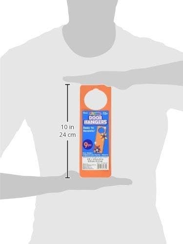 Darice Assorted Foamies Door Hangers Colors 9 Pieces - Image 4