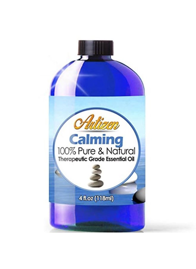 Artizen Calming Blend Essential Oil (Blend of 100% Pure & Natural - Undiluted) Therapeutic Grade - Huge 4oz Bottle for Aromatherapy - Aromatherapy Essential Oil  - Image 1