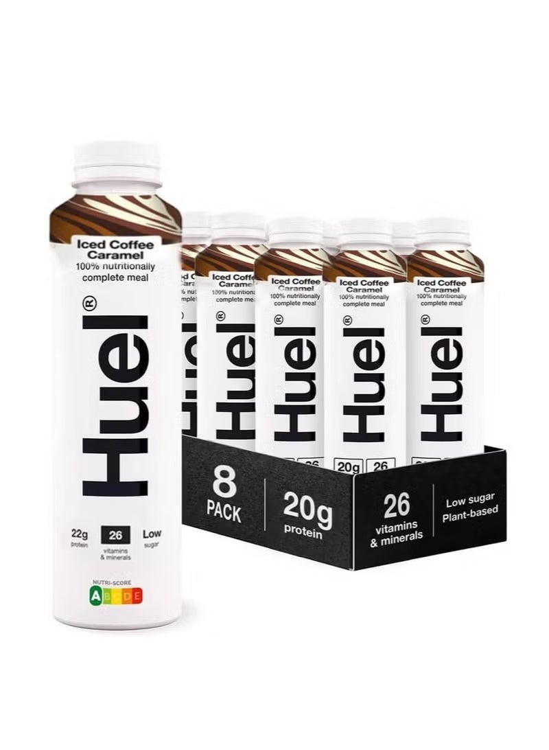 Huel Complete Meal Protein Milkshake Iced Coffee Caramel 500ml – Ready to Drink, Pack of 8 - Image 4