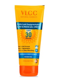 VLCC VLCC Matte Depigmentation Look Spf 30 - 50g Sun Screen Gel Cream | Matte & Oil Free Sunscreen | Non Greasy Sun Protection | Long Lasting Tinted Sunscreen | Helps Reduce Pigmentation and Dark Spots.  - Image 1