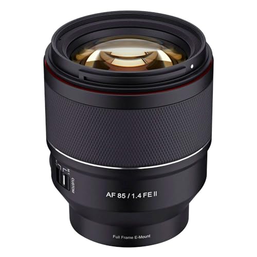 Samyang AF 85mm F1.4 FE II Lens for Sony E, Black - Image 2