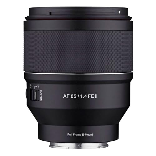 Samyang AF 85mm F1.4 FE II Lens for Sony E, Black - Image 1