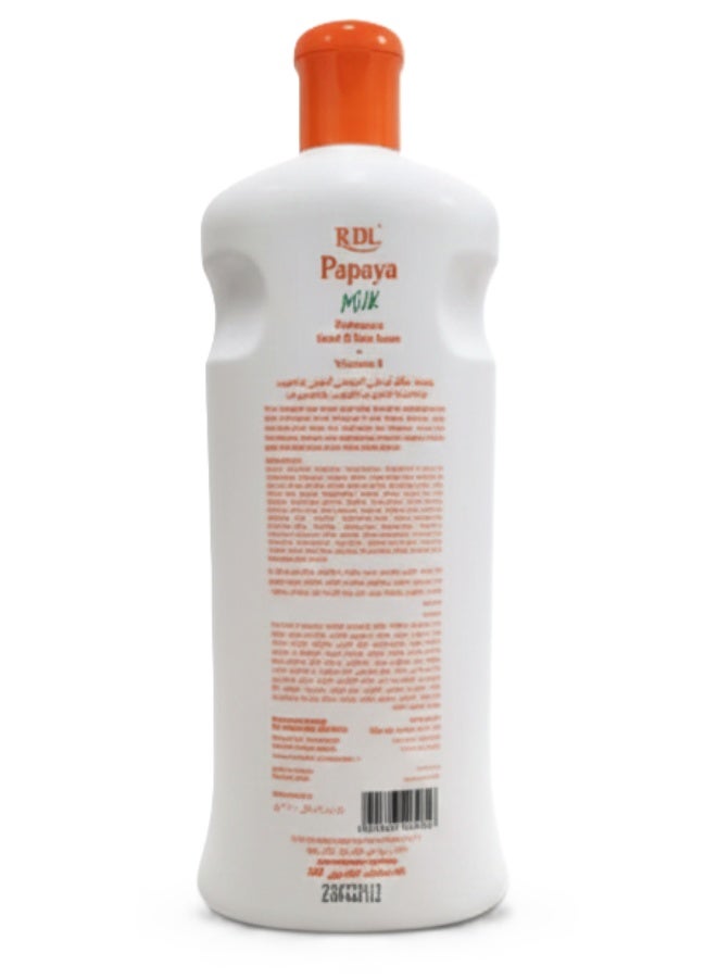 ار دي ال لوشن الجسم بحليب البابايا 600 مل - Image 2