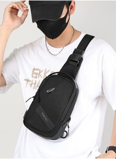 Skycare Sling Crossbody Bag Small Shoulder Backpack for Men,Men's Messenger Bag Waterproof Slim Chest Bags Casual Daypack for Outdoors Hiking Traveling  - Image 4